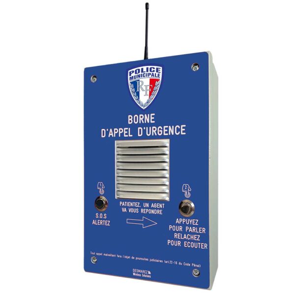 Borne d'appel d'urgence Wavensys 02