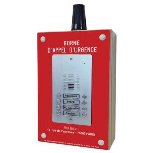 Borne d'appel d'urgence Wavensys